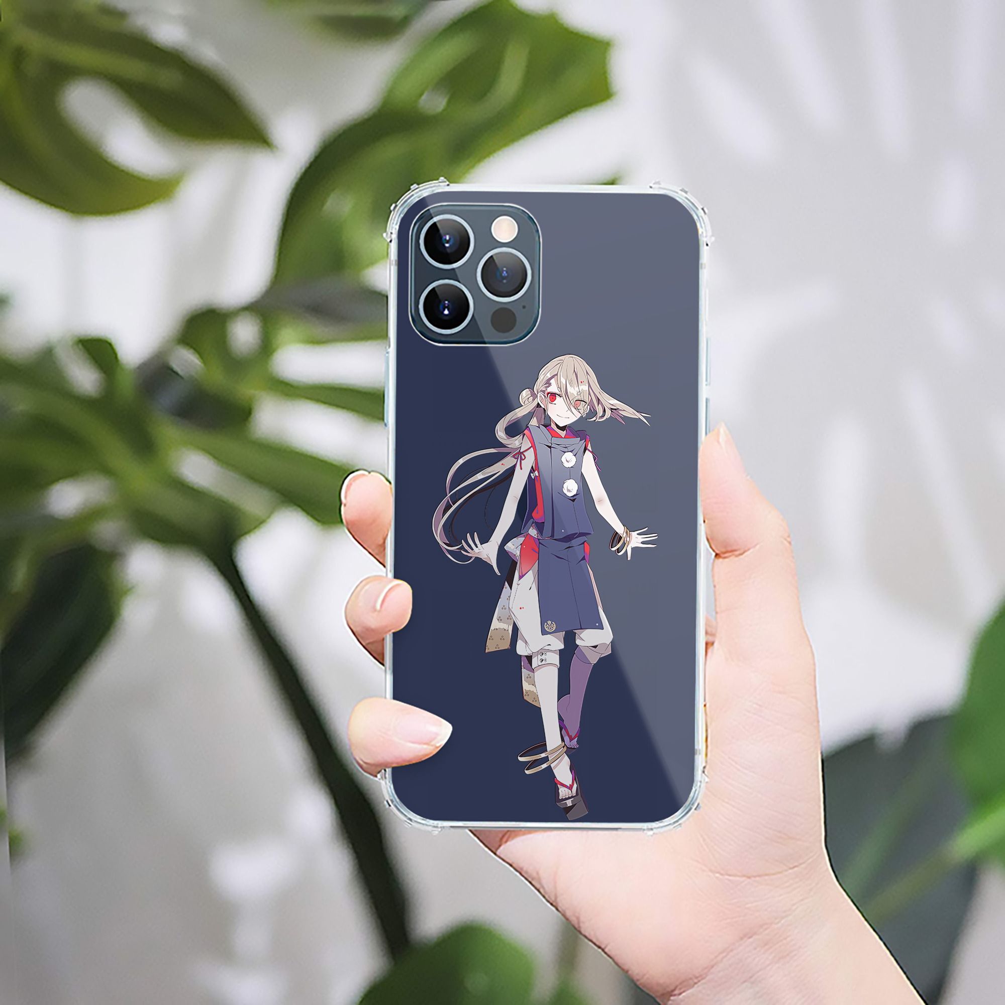 （画像用） 刀剣乱舞 Touken Ranbu 【iPhone 12シリーズ対応】透明スマホケース（クリアソフトケース）